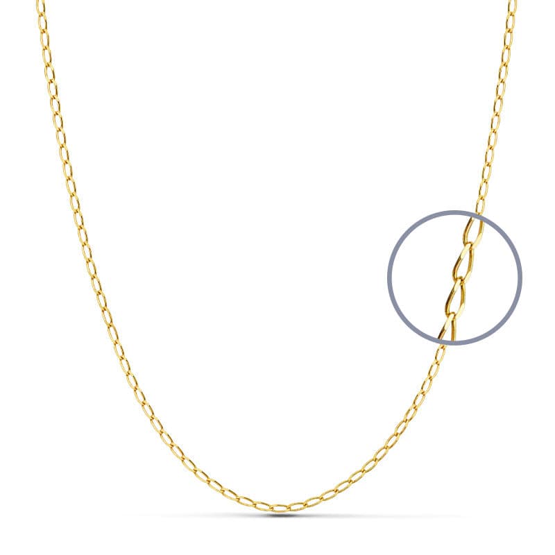 Cadena Oro 18k Bilbao 45cm